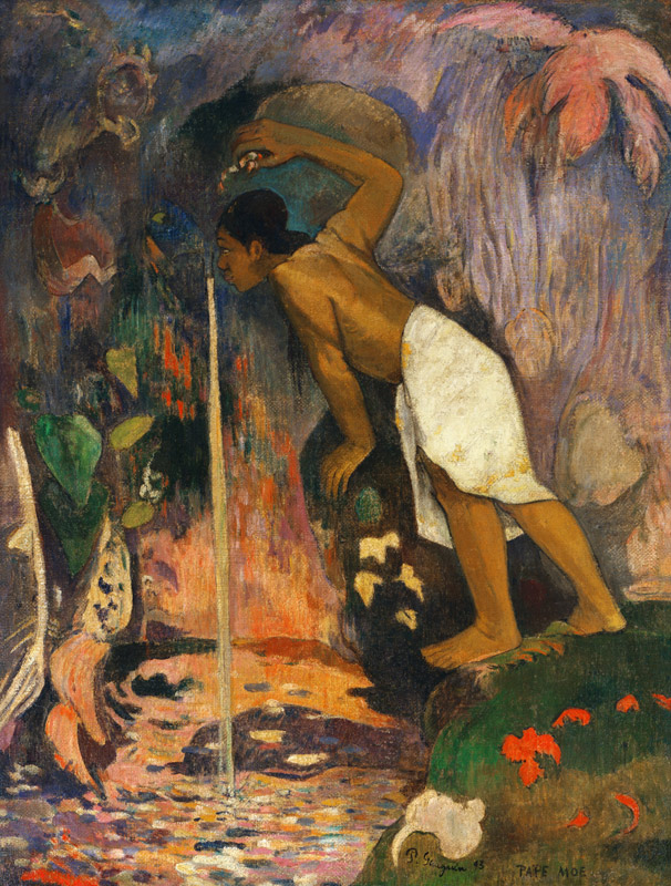 Geheimnisvolle Quelle van Paul Gauguin