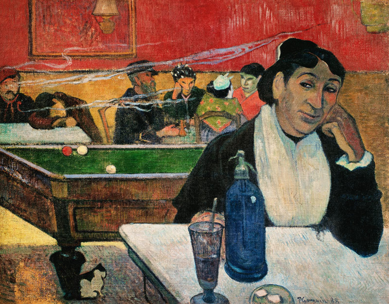 Nachtcafé in Arles van Paul Gauguin