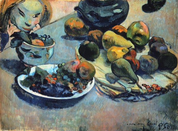 Obststilleben van Paul Gauguin