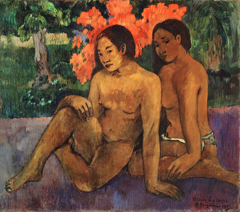 Und das Gold ihrer Körper van Paul Gauguin