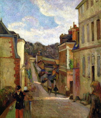 A Suburban Street, 1884 van Paul Gauguin