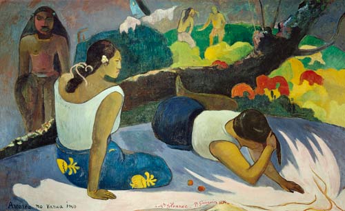 Arearea no varua ino (Spielereien nach Worten des Teufels) van Paul Gauguin