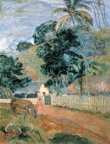 Landscape van Paul Gauguin