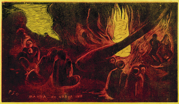 Mahana No Varua Ino van Paul Gauguin
