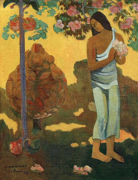 Te Avae no Maria van Paul Gauguin