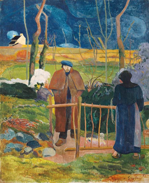 Bonjour, Monsieur Gauguin van Paul Gauguin