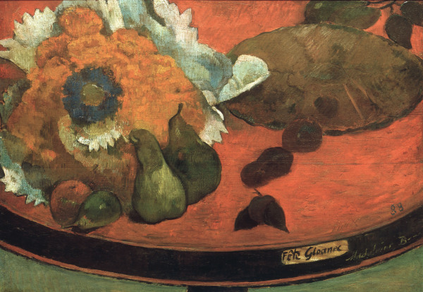 Still Life Fete Gloanec van Paul Gauguin