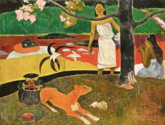 Tahitische Hirtenlieder van Paul Gauguin