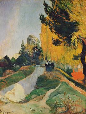 P.Gauguin, Les Alyscamps