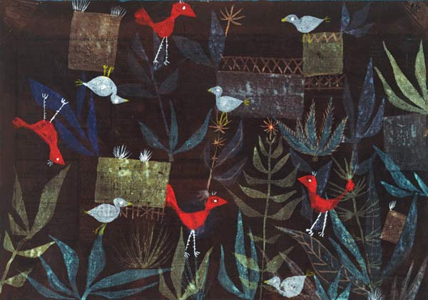 Vogelgarten van Paul Klee
