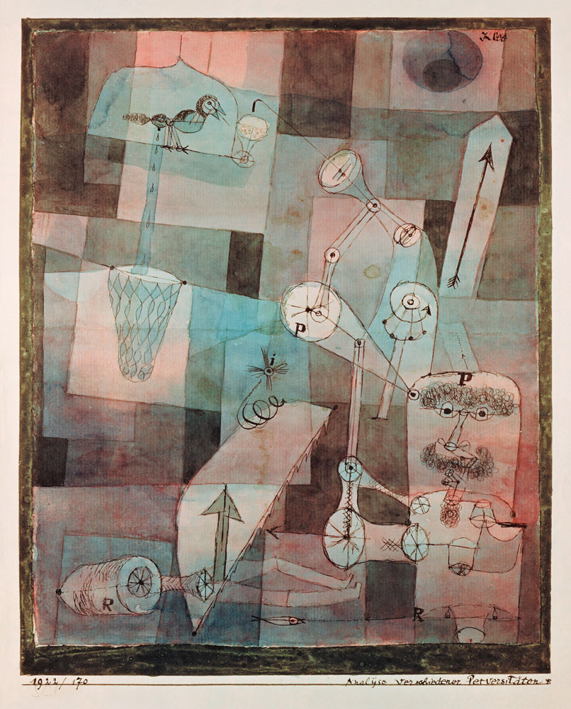 Analyse verschiedener Perversitäten van Paul Klee