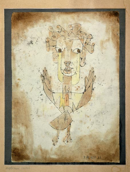 Angelus Novus, 1920  van Paul Klee
