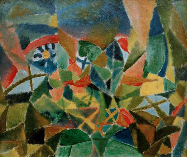 Blumenbeet, 1913.193. van Paul Klee