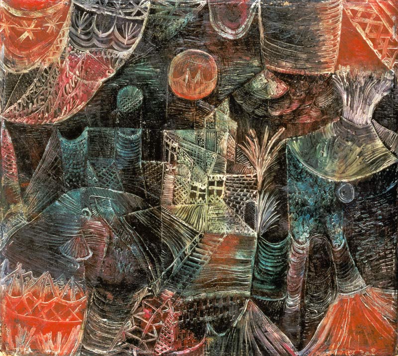 Bühnenlandschaft. van Paul Klee