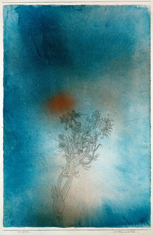 Die Pflanze und ihr Feind van Paul Klee