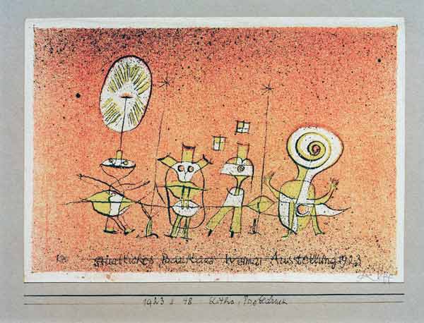 Die heitere Seite, van Paul Klee