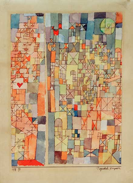 Dogmatische Komposition, 1918, 74. van Paul Klee