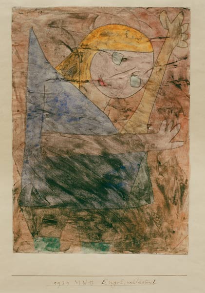 Engel, noch tastend, 1939. van Paul Klee