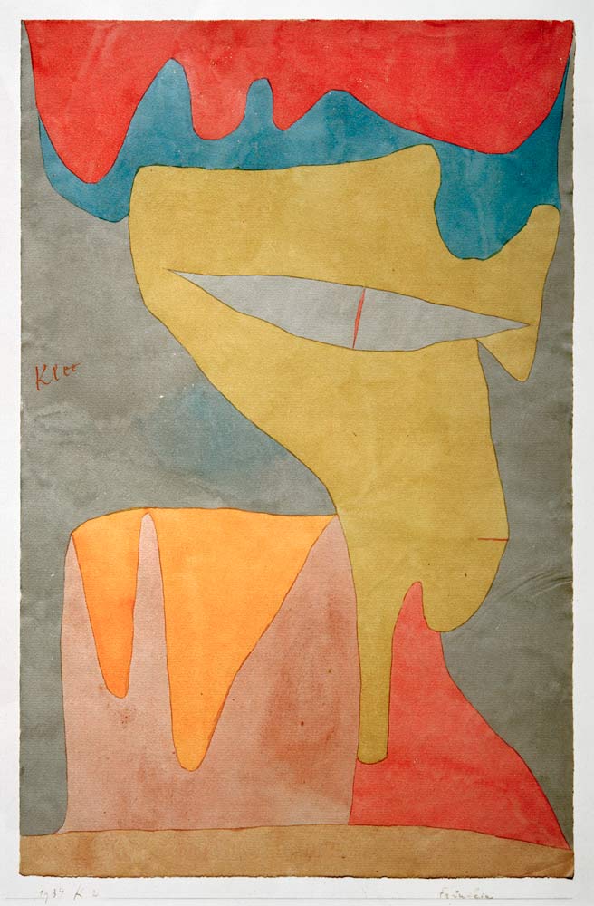Fraeulein, 1934, van Paul Klee