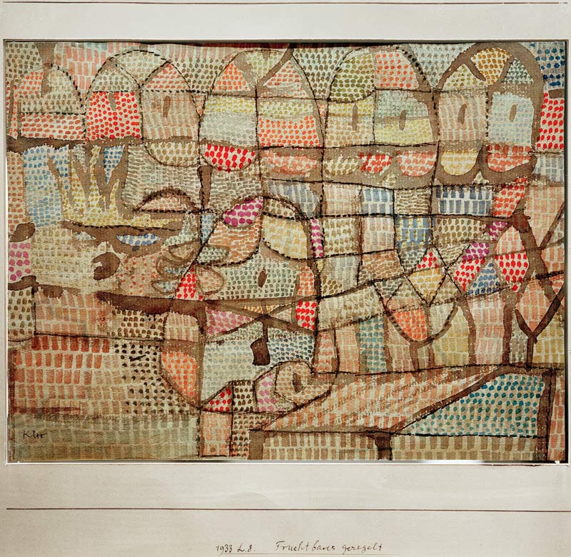 Fruchtbares geregelt, van Paul Klee