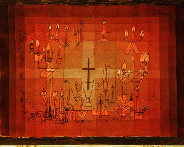 Haeusliches Requiem, 1923, 151. van Paul Klee