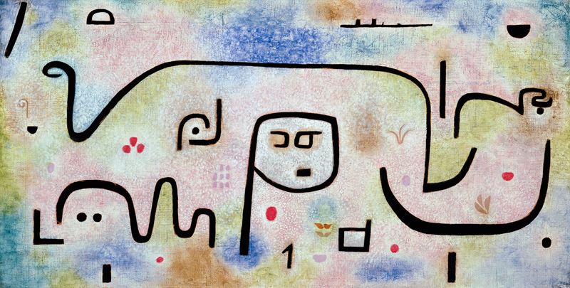 Insula dulcamara, 1938. van Paul Klee