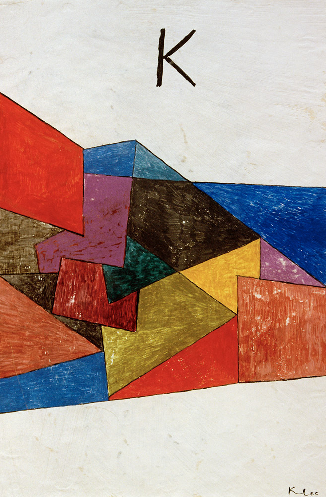 Kraftwetter van Paul Klee
