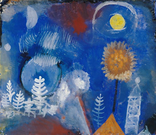 Landschaft der Vergangenheit. van Paul Klee