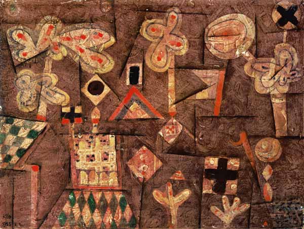 Lebkuchenbild. van Paul Klee