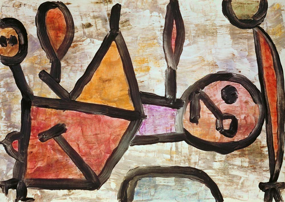 Not durch Dürre van Paul Klee