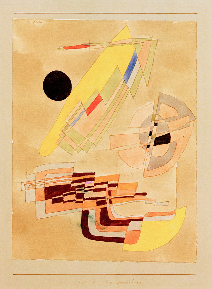 Physiognomische Genesis, 1929, van Paul Klee