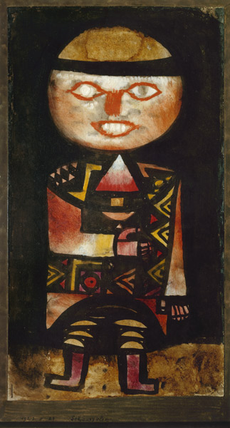 Schauspieler, 1923, 27. van Paul Klee