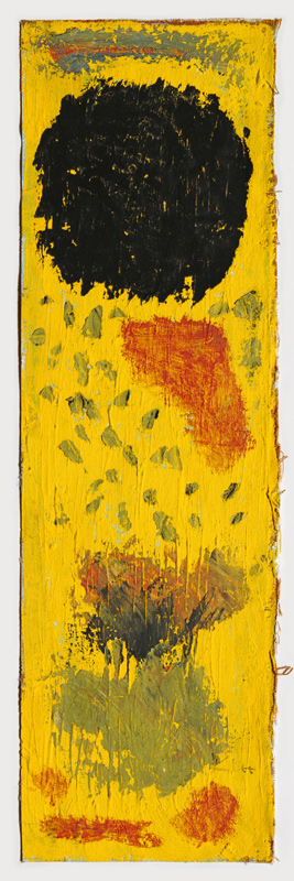 Schwarz, noch am Ort. van Paul Klee