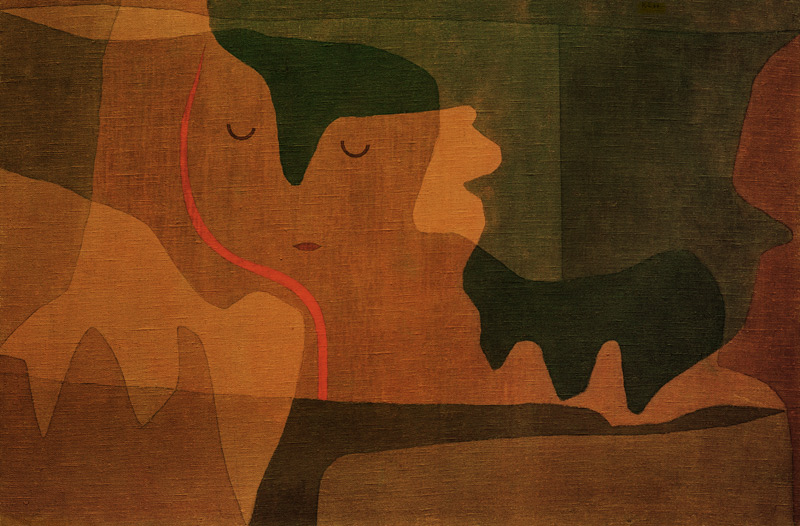 Siesta der Sphinx, 1932, 329 (A 1). van Paul Klee