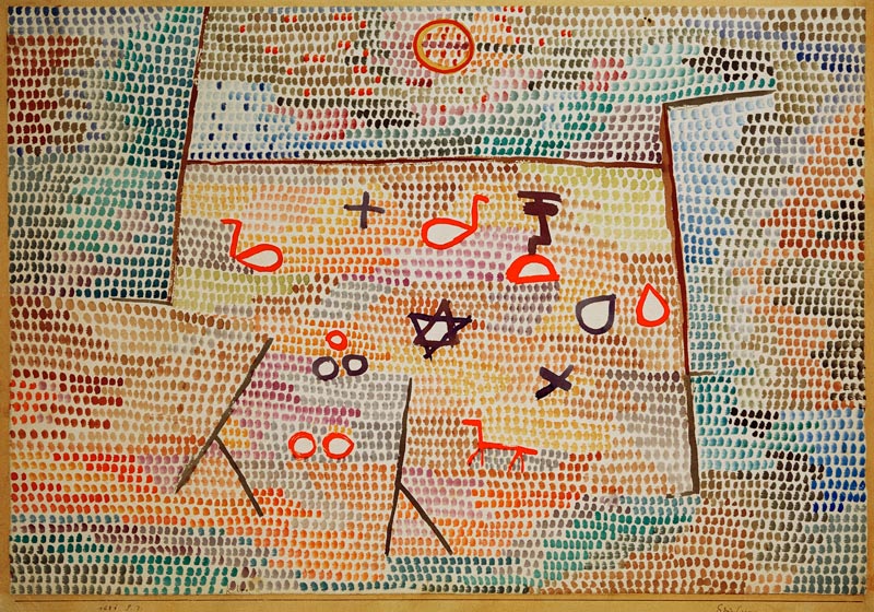 Spielzeug, van Paul Klee