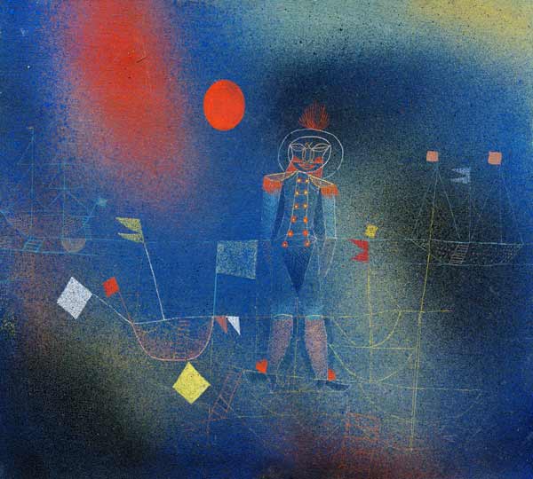 Abenteurer zur See, 1927. van Paul Klee