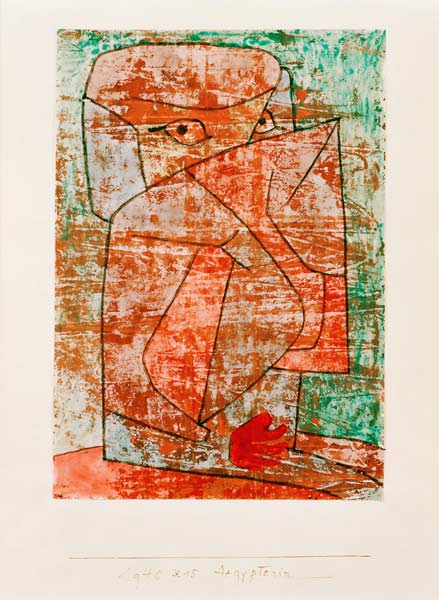 Aegypterin, 1940, 55 (X15), van Paul Klee