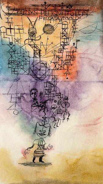 Agnus Dei, qui tollis peccata mundi. van Paul Klee
