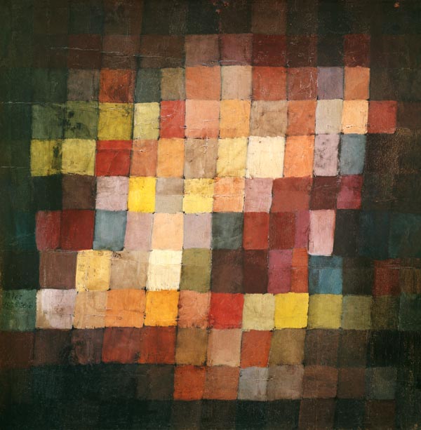 Ancient Harmony, 1925 (no 236) (oil on cardboard)  van Paul Klee