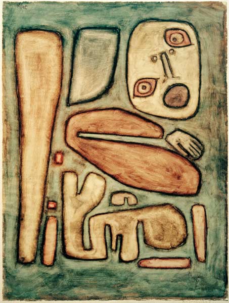 Angstausbruch III, 1939, 124. van Paul Klee