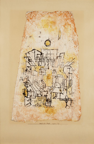 Arabische Stadt van Paul Klee