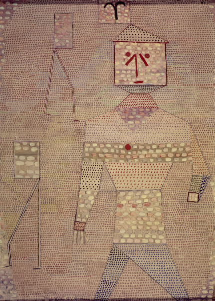 Barbarenfeldherr, 1932. van Paul Klee