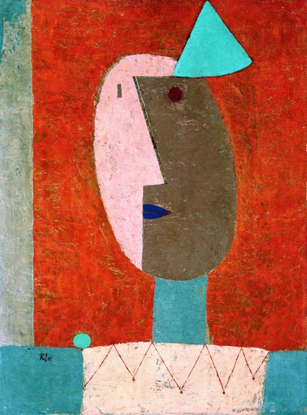 Clown, 1929, 133 (D 3). van Paul Klee