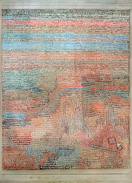 das Ganze daemmernd, van Paul Klee