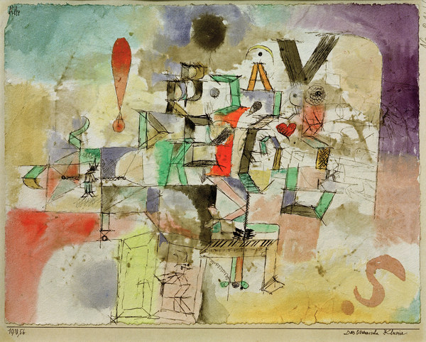 Das litterarische Klavier, van Paul Klee