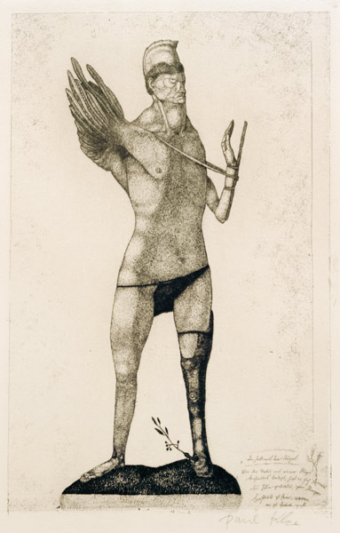 Der Held mit dem Fluegel, 1905, 38. van Paul Klee