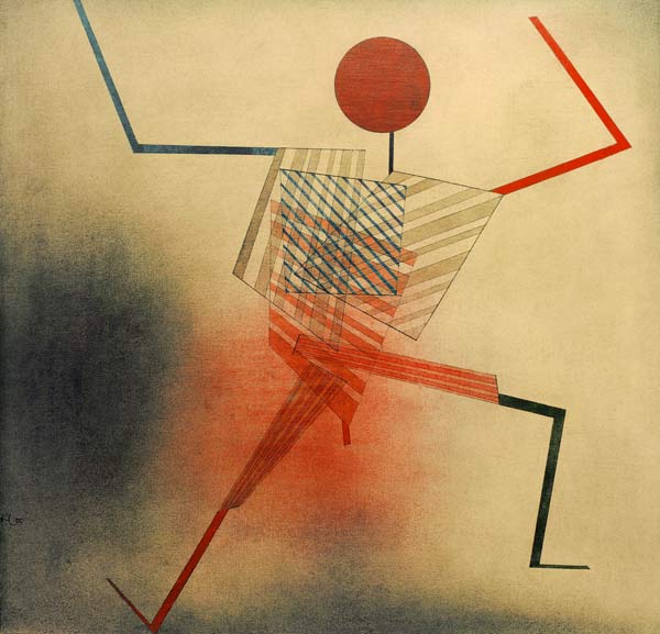 Der Springer, 1930. van Paul Klee