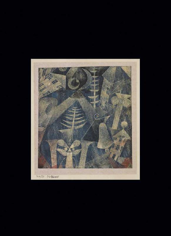 Die Glocke! 1919 van Paul Klee