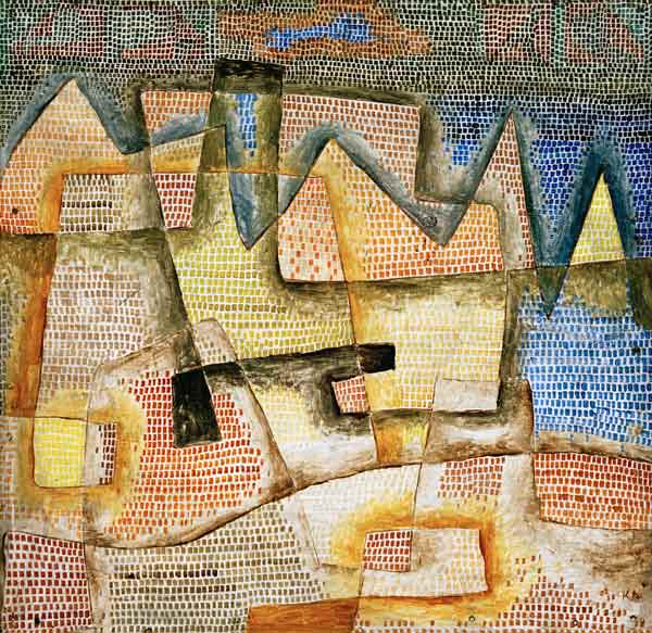 Felsige Kueste, 1931, 227. van Paul Klee