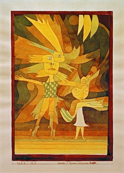 Genien (Figuren aus einem Ballett), van Paul Klee